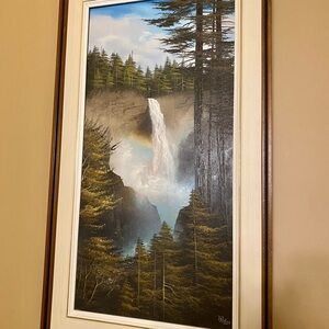 vintage 3D original oil painting by the Canadian artist 35.5”